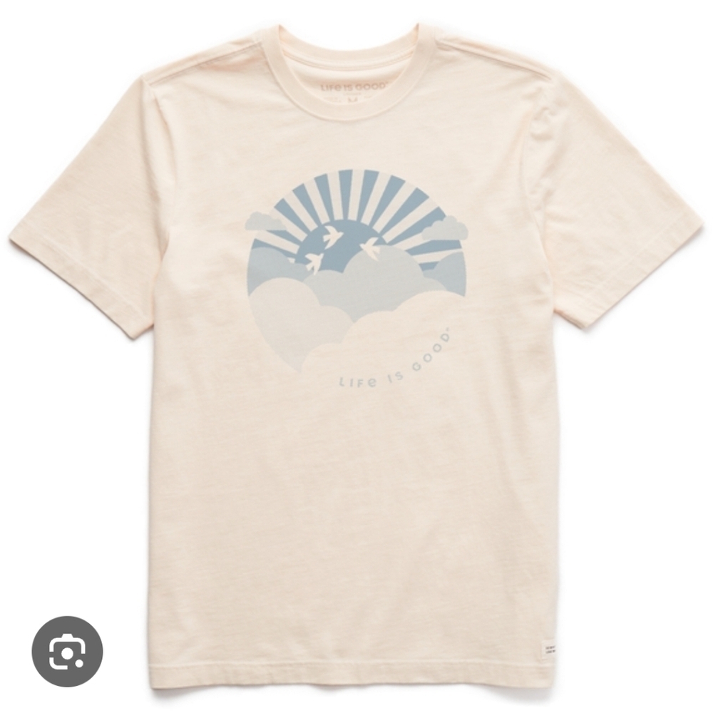 Life Is Good Mens Crusher T-shirt Size Small - Picture 1 of 6